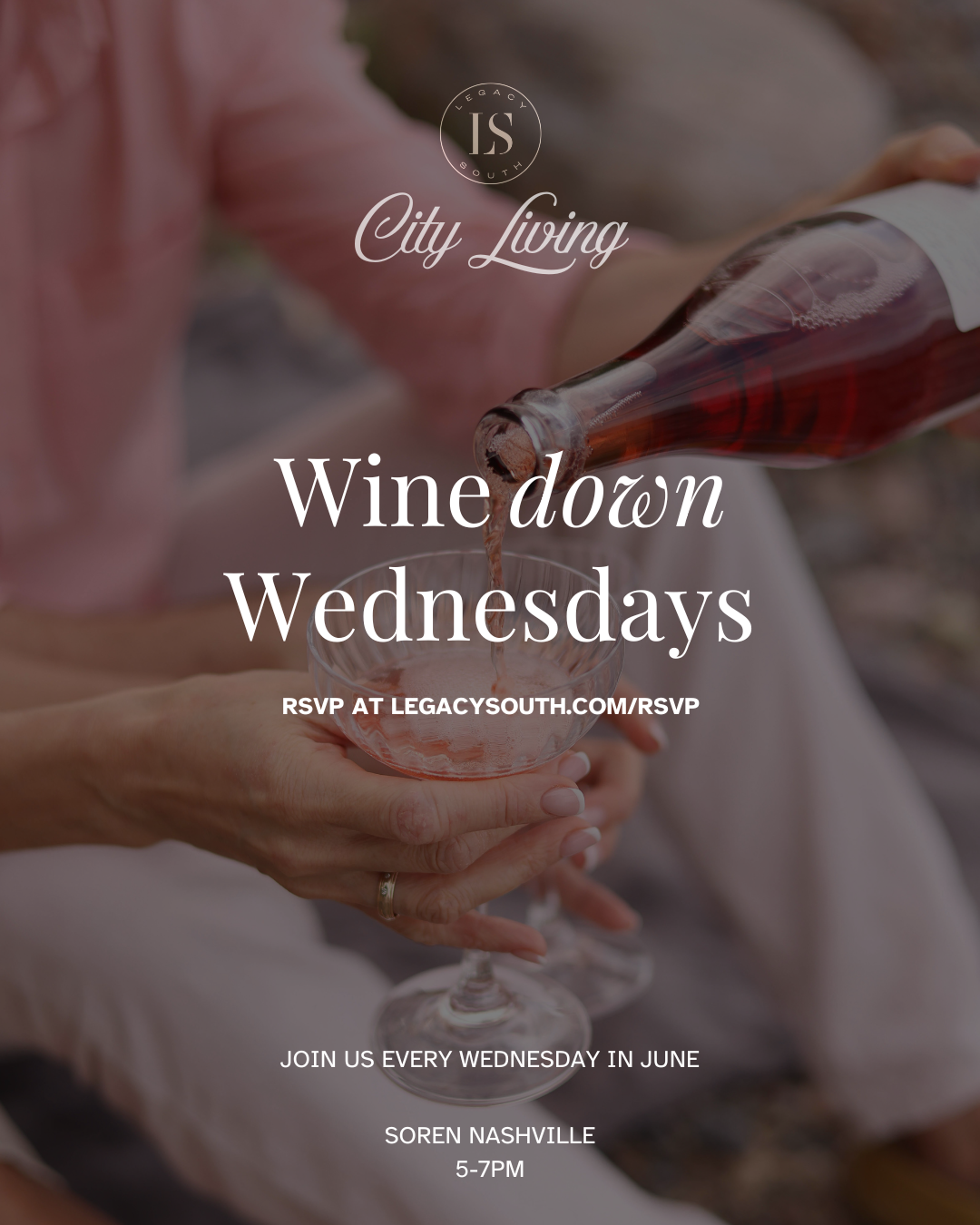 Wine Down Wednesday flyer