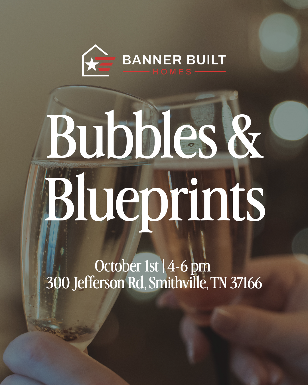 Bubbles & Blueprints flyer