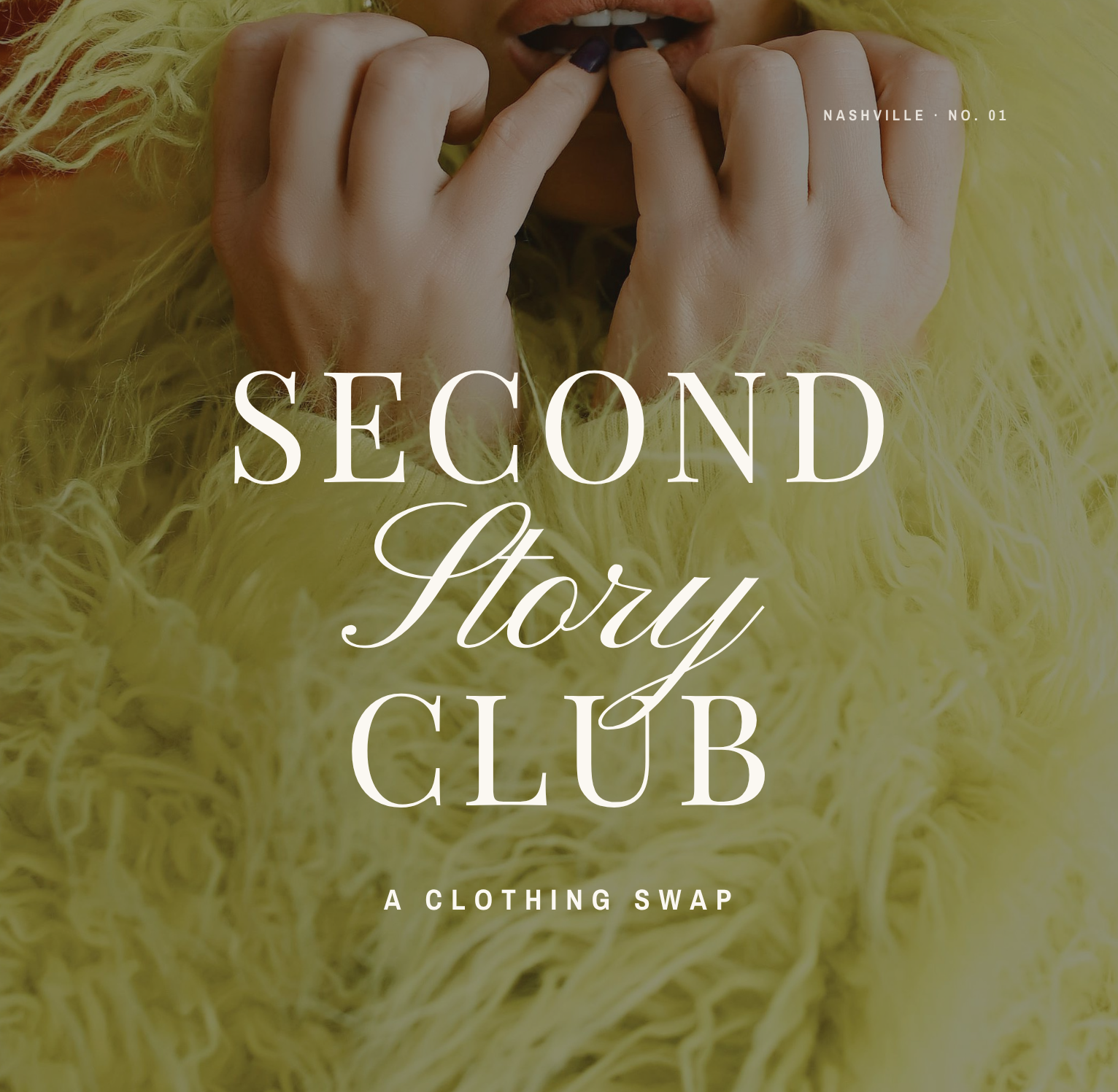 Second Story Clothing Club flyer